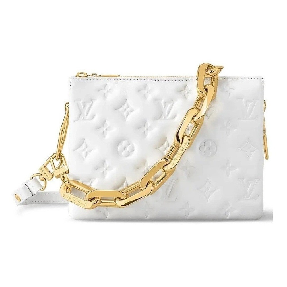 Louis Vuitton Coussin BB Bag Monogram Embossed Lambskin Gold Hardware Crossbody